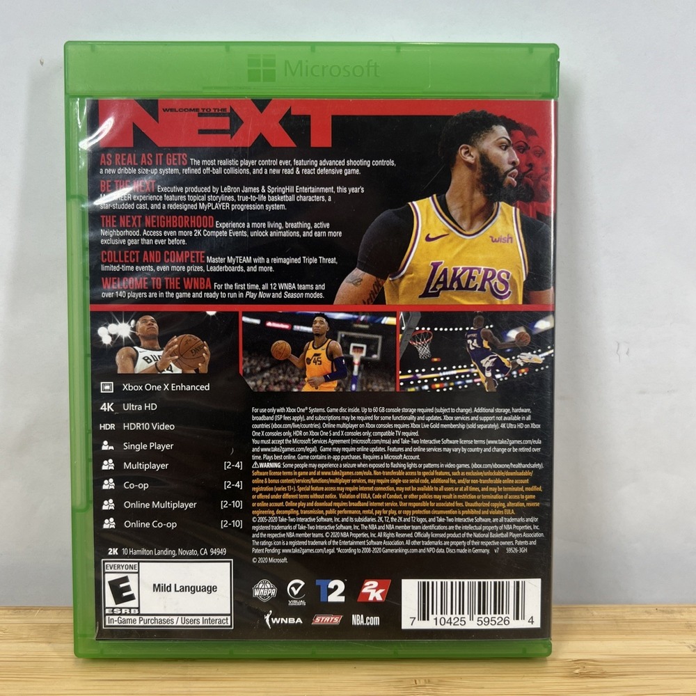 NBA 2K20 - Microsoft Xbox One - CIB Complete - Tested - Picture 3 of 3
